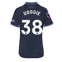 Dres Tottenham Hotspur Destiny Udogie #38 Gostujuci za Žensko 2023-24 Kratak Rukav